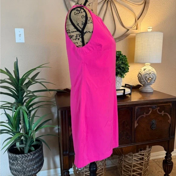 THML Vibrant Hot Pink Mini Dress - Picture 5 of 11